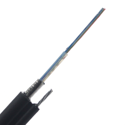 GYTC8S GYTC8A Fiber Optic Cable With Steel Messenger 12 24 48 Core