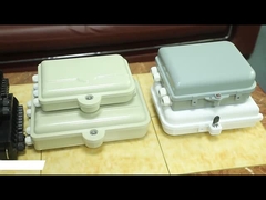 Van de Lasdoos van de 48 Kern Optische Vezel het Horizontale Type Waterdicht voor FOSC-Telecommunicatie