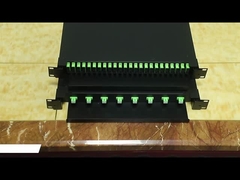 1U ODF-afsluitdozen voor glasvezelkabels 12 Port 24 Port 48 Port
