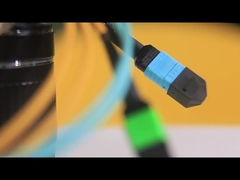 Fabriek directe verkoop Multimode MPO Fiber Optic Patch Cord Indoor Fiber Optic Patch Cord MPO MTP Patch