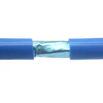 Indoor PVC Cat6A FTP Lan Cable 550 Mhz Broadband Speed Cat6A Network Cables