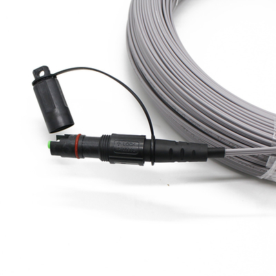 PDLC DLC GYFJH 2F Fiber Optical Cable Assembly Single Mode Waterproof For FTTA, Base station