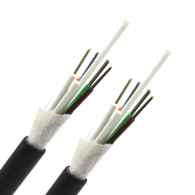 24 48 72 Kern luchtvezeloptische kabel GYFTY Single Mode G652.D Niet-metaal