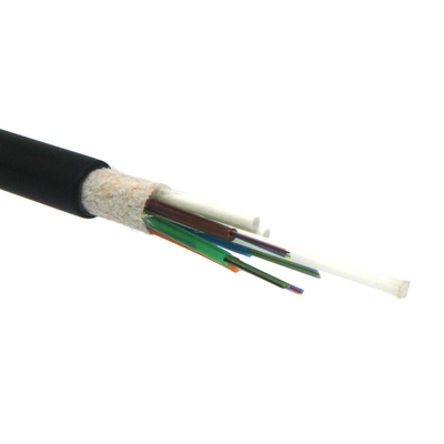 24 Core Duct Optical Fiber Cable PE Jacket GYFTY Fiber Cable