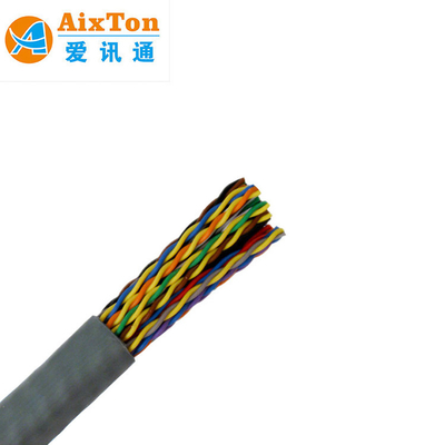 Cat3 Beschermde 20 paar 50 paar 100 paar 200 paar Indoor Outdoor Telefoonkabel met 0,4 mm/0,5 mm/0,6 mm Leider OD