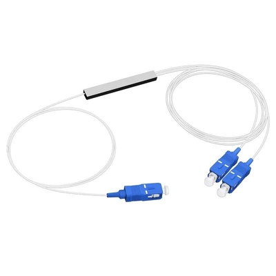 Single-mode G.657A1 Fiber Type PLC Passive Fiber Optical Splitter 1x4 1x8 1x16 1x32 1x64 met 900μm Input/Output