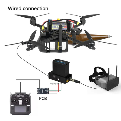 10KM/20KM/30KM glasvezelkabel voor FPV-drones Duurzaam schokbestendig buitenste jasmateriaal
