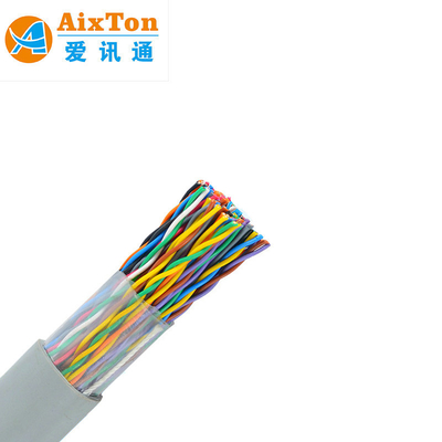 Multipaarcommunicatiekabel 0,4 mm 0,5 mm kaal koperen telefoonkabel binnen buiten 10 20 25 50 100 120 200 1200 paar