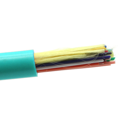 Eenvoudige of meervoudige binnenoptische glasvezelkabel GJFBJV met PVC-mantel