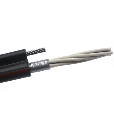 GYTS GYTA Gestrande Losse Glasvezelkabel Koorden ADSS Vezel Aantal 48 cores Ondersteuning 2-144 core Lengte 1-5km Per Houten Trommel