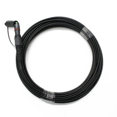 Optische glasvezel-dropkabel assemblage Toneable Flat Drop Cable Patch Cord FTTA Corning Opti-Tap Waterdicht Patch Cord