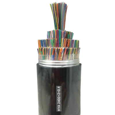 Ondergrondse jelly gevulde multi-paren 500 1000 1200 1500 paren gepantserde buiten CAT3 telefoonkabel