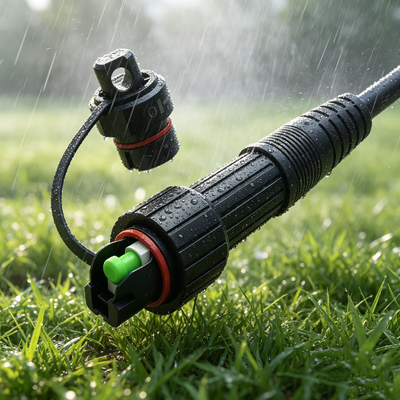 IP67 waterdicht in ruwe omgevingen Type (plug/socket) tot LC-vezelconnector Typen Single Mode Fiber Optic Patch Cable